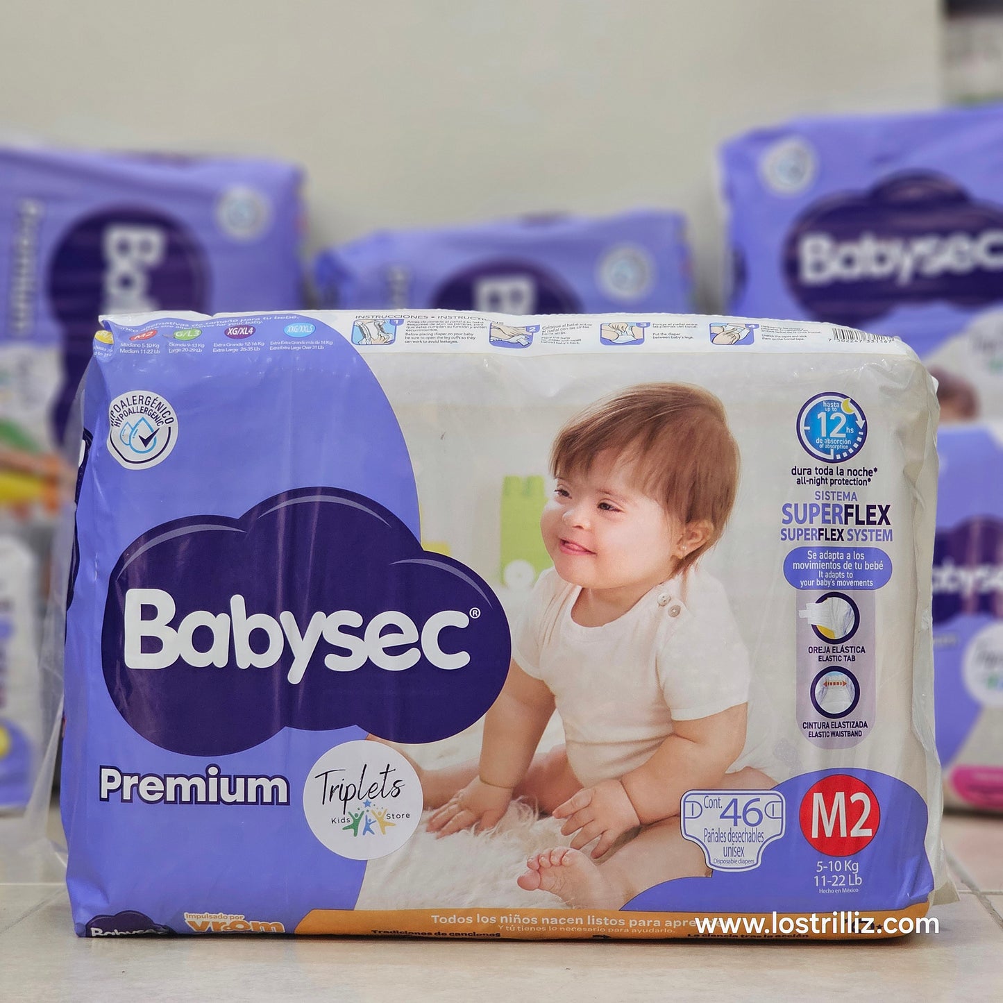 Pañales Premium Jumbopack, Babysec