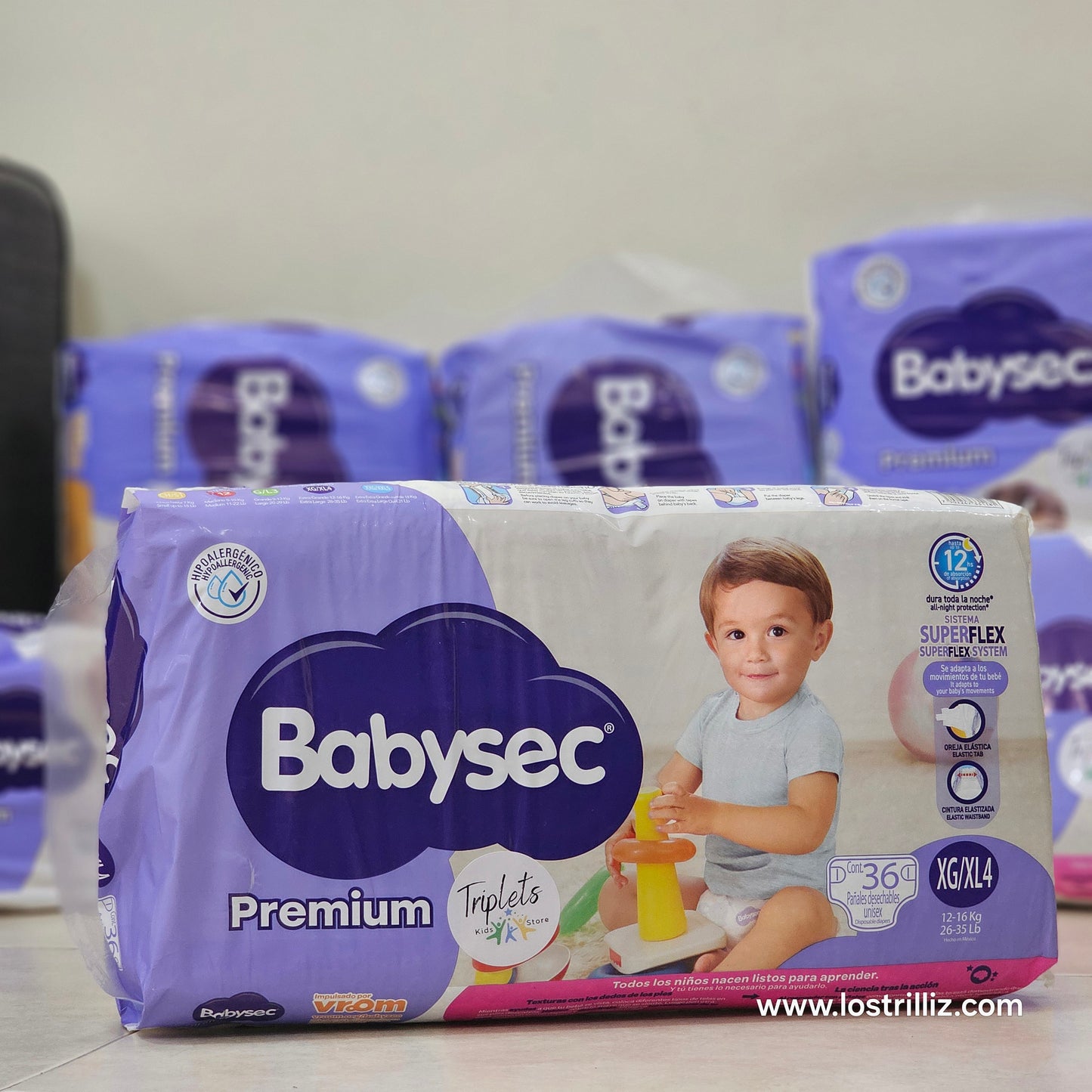 Pañales Premium Jumbopack, Babysec