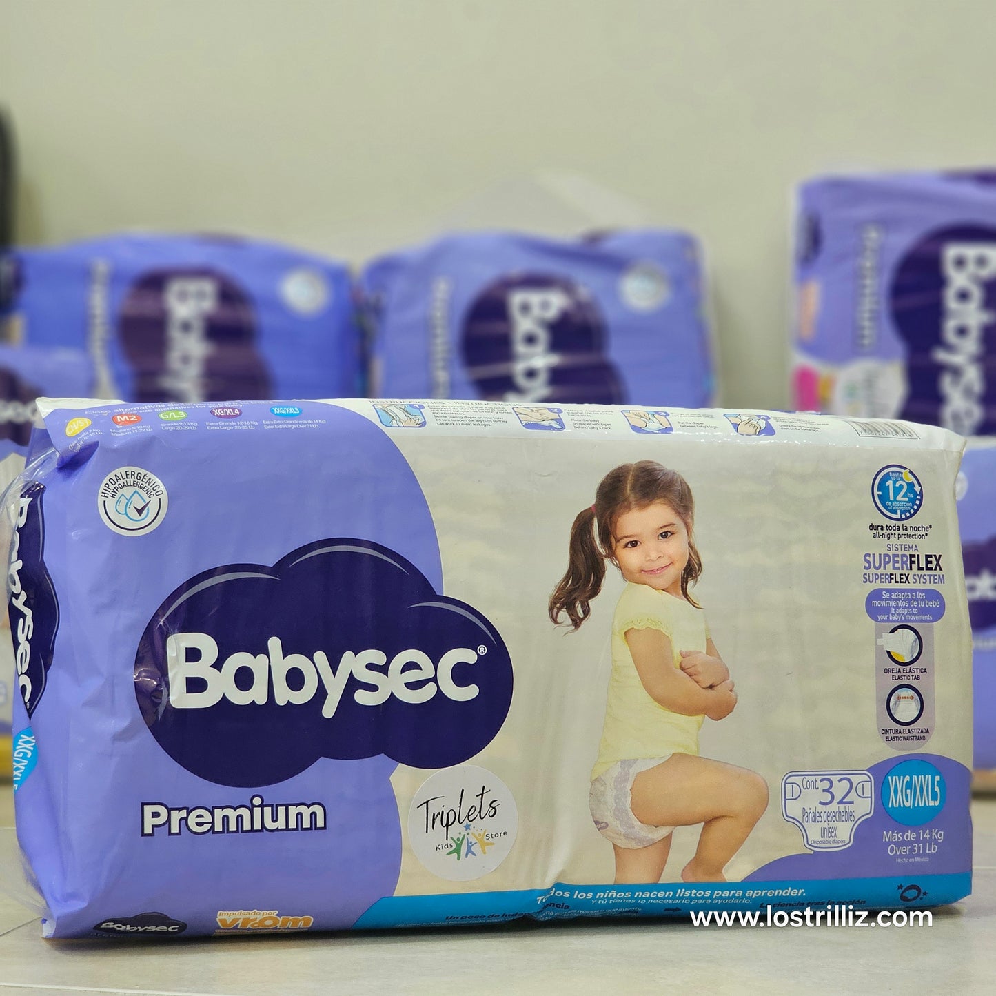 Pañales Premium Jumbopack, Babysec