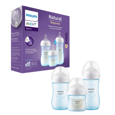 Set de Biberones Natural 4/9/11 oz, Philips Avent