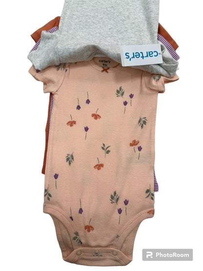 Set de 5 Onesies, Rosado/Morado, Carter's