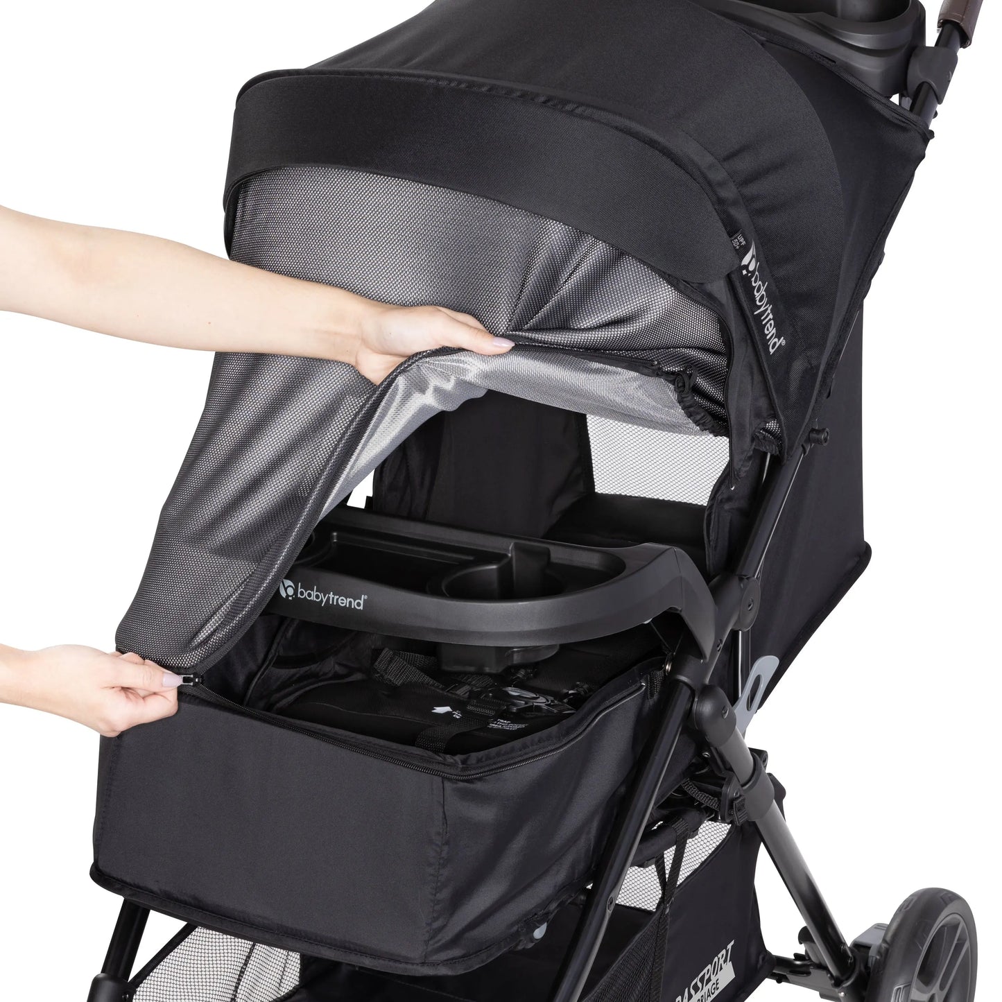 Coche de Viaje Passport® Carriage DLX, con Silla de Auto Infantil EZ-Lift™ PLUS, Babytrend