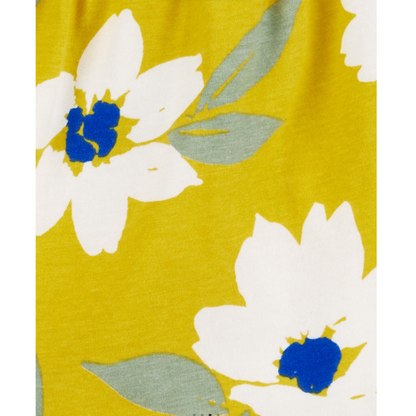 Set de Onesie y Pantalón, Amarillo Flores, Carter's