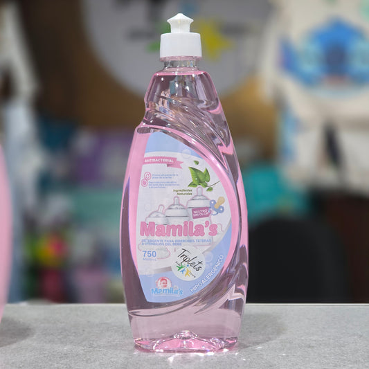 Detergente para Biberones Teteras y Utensilios de bebes, Mamila's
