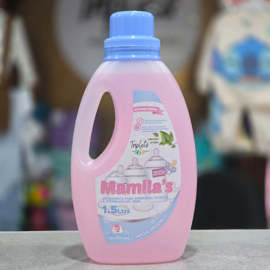 Detergente para Biberones Teteras y Utensilios de bebes, Mamila's